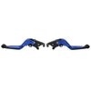 Kawasaki Z900RS ZX6R CNC Blue Extendable Brake Clutch Levers (2018-2022)