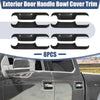 Ford F-150 8 x Car Exterior Door Handle Bowl Cover Trim (2015-2020)