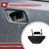 BMW 528i (2012-2013) Black Bumper Headlight Washer Nozzle Cover Cap