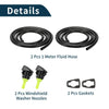Dodge Windshield Washer Nozzle & Gasket, Fluid Hose (2001-2006)