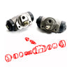 Toyota HiluxGGN15 KUN15 2005-2015 15/16 Rear Brake Cylinders