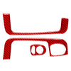 Fiat 500 Carbon Fiber Interior Door Armrest Handle Trim (2012-2015)