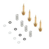 Yamaha FZX700 YZF750 XJ600S XS1100 XJ900 4 x Carb Fuel Air Mixture Screws