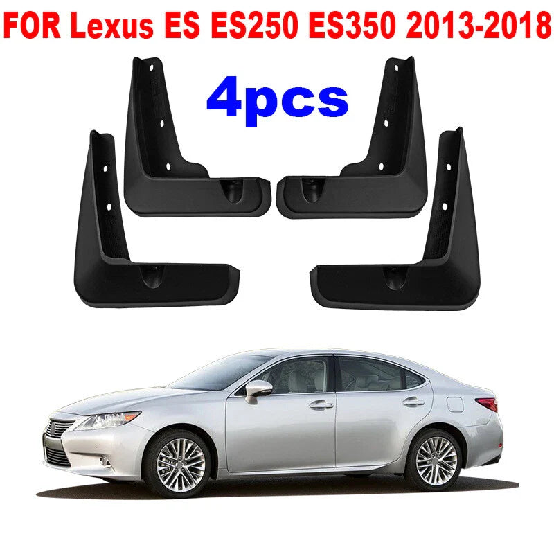 Lexus ES 4 x Splash Guards Mud Flaps Fender (2013–2018)