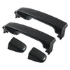 Toyota Camry Black Rear Left & Right Outside Door Handles (2012-2017)