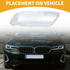 BMW X5 (2004-2006) Clear 1 Pc Front Left Headlight Lens Cover
