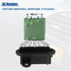 Chrysler Sebring Black Green 1 Pcs HVAC Blower Motor Resistor Heater