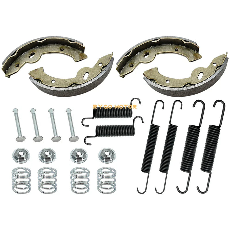 E-Z-GO Yamaha Gas Electric Golf Cart Brake Shoes with Springs Pins