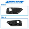 Honda Accord Crosstour Front Right Fog Light Grill (2014-2016)