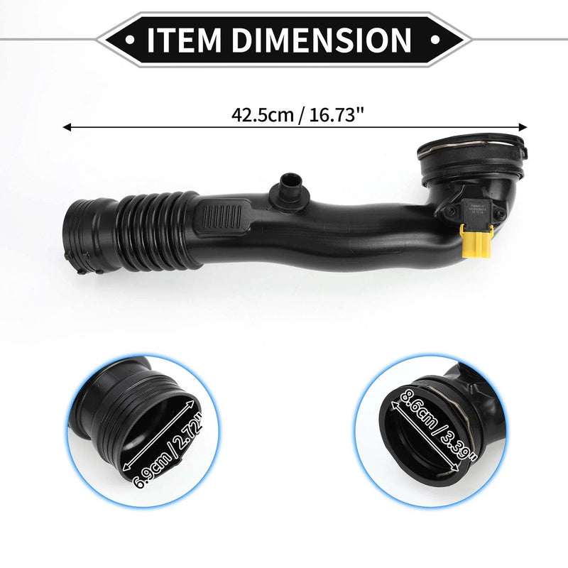 BMW X6 Black Intake Hose (2015-2019)