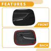 Lexus NX 2022-2025 Carbon Fiber Black Fuel Tank Door Cap