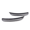 Dodge Charger Clear Lens Red LED Front Bumper Side Marker Lights (2015-2021)
