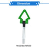 Mitsubishi Lancer EX Triangle Tow Hooks