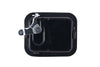 Jeep Wrangler TJ 2 x Front LH+RH Black Outer Door Handle (1997–2006)