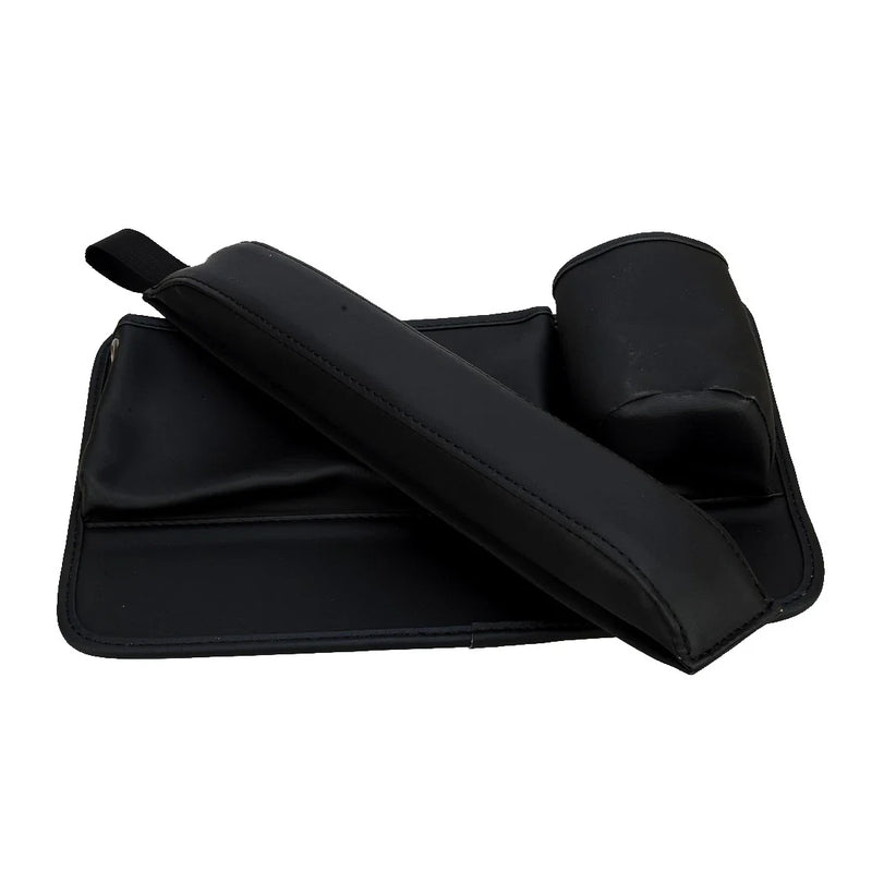 Car Right Seat Side Pocket Organizer Gap Filler Storage Bag w/ Cup Holder