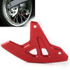 Suzuki DR-Z 400 SM (2000-2020) Red Rear Brake Disc Guard Cover