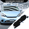 Honda Civic 11th Gen 2021-2024 - Black & Blue Set Dashboard Cover Mat