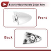 Lexus LS460 (2007-2017) Silver Tone Exterior Door Handle Cover Trim