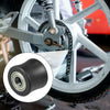 Motorcycle 10mm Drive Chain Adjustment Pulley Tensioner Rubber Wheel