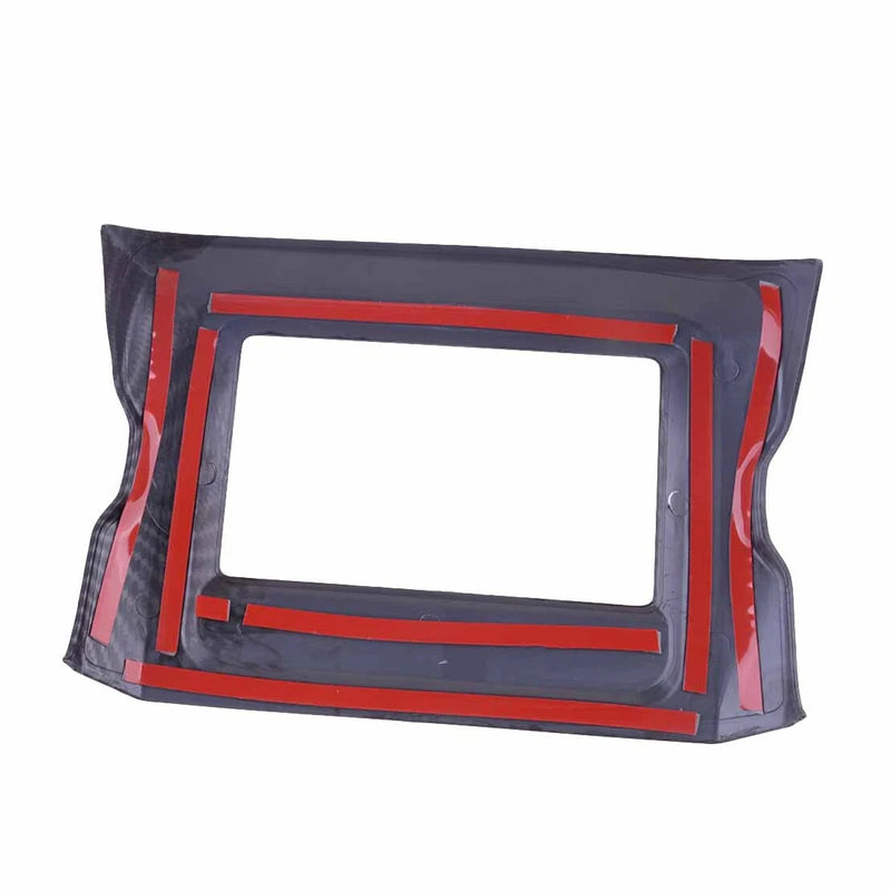 Jeep Wrangler JL JLU Carbon Fiber Navigation Panel Cover Trim (2018-2023)