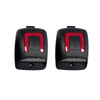 Toyota Tacoma White+Red LED Rear Bumper License Plate Lamps (2005–2015)
