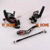 Suzuki GSXR600 GSXR750 (2008-2010) Black Rearset Footrest Pegs