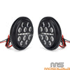 Harley Dyna Sportster Softail Touring Forty Eight 4.5" LED Fog Lights (2006-2023)