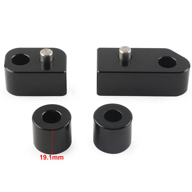 Harley Touring Street Road Glide 3/4" Floorboard Extension Spacers