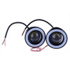 3.5in Angel Eye White Halo Ring LED Fog Lights