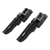 BMW R Nine T Scrambler / Pure, F900R, F900XR Black Front Footrest Pegs (20-23)