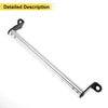 Motorcycle Balance Cross Bar Handlebars / 0.41" Hole Diameter / Silver Tone