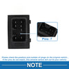 Hyundai Tucson, Kia Sportage Rear Side Power Window Switch (2010-2023)