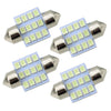 Auto Car Accessories LED Interior Dome & License Plate Lights (12V)