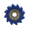 Bike ATV Go-Kart 8MM Chain Roller Blue Pulley Tensioner Wheel