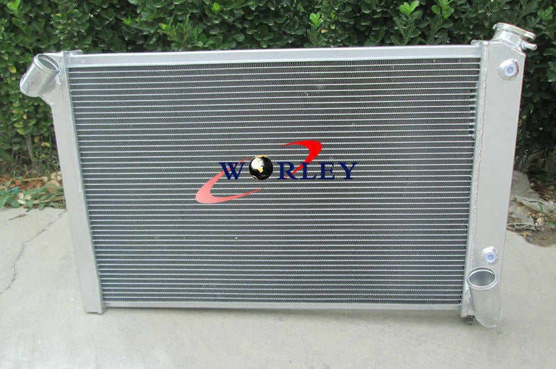 Chevrolet Corvette 3 Row Aluminum Radiator (1969-1972)