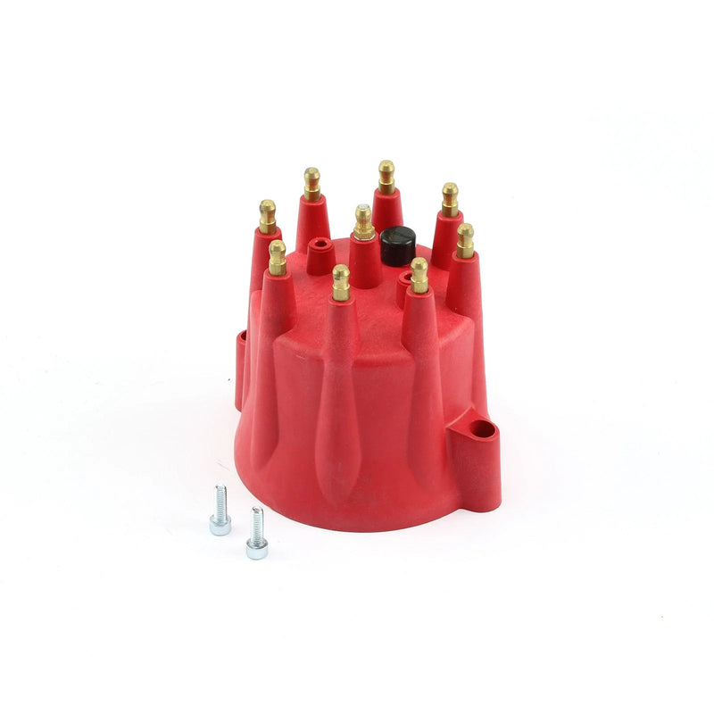 Male Pro MSD Style 94mm Red Billet Distributor Cap