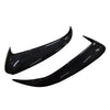 Benz W205 C63 C43 AMG 2 x Carbon Fiber Rear Side Splitter Trim (14-17)