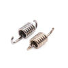 GY6 3pcs/Silver Tone Scooter Motorcycle Exhaust Muffler Pipe Swivel Spring