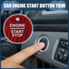 Ford - Red Ignition Starter Switch Engine Start Stop Button Cover
