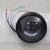 Universal Motorbikes 6.5" Spiral White LED Motorcycle Headlight with Bracket