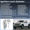 Ford Bronco Ignition Lock Cylinder  Keys (1966-1979)