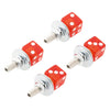 Custom Motorcycle Chopper 4pcs License Plate Screws