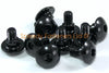 Moto 10x Boulon Aluminium Noir Tête De Fourche M6 x 12mm +4mm Épaule