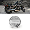 GY6 52mm Gas Cap Cover Replace Silver Tone