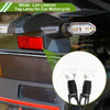 Car / Motorcycle Waterproof White 2 x License Plate Light 12V Led Tag Lamp