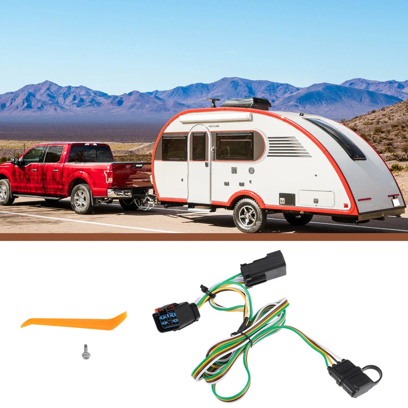 Dodge Ram 3500 4-Pin Trailer Wiring Harness Kit (2010)
