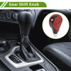 Lexus ES350 (2007-2015) - Red Brown Faux Leather Automatic Gear Shift Knob