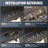BMW 6 Pin Black Electric Window Switch (2000-2006)