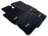 BMW X6 Series E71 E72 Black Carpet LHD Floor Mats (2008-2019)