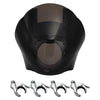 Harley Sportster 48 Quarter Fairing Smoke Windshield & 49mm Fork Clamps